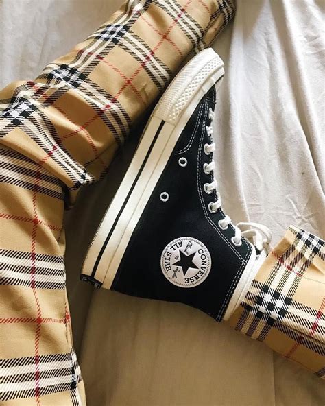 burberry converse high tops|burberry converse shoes.